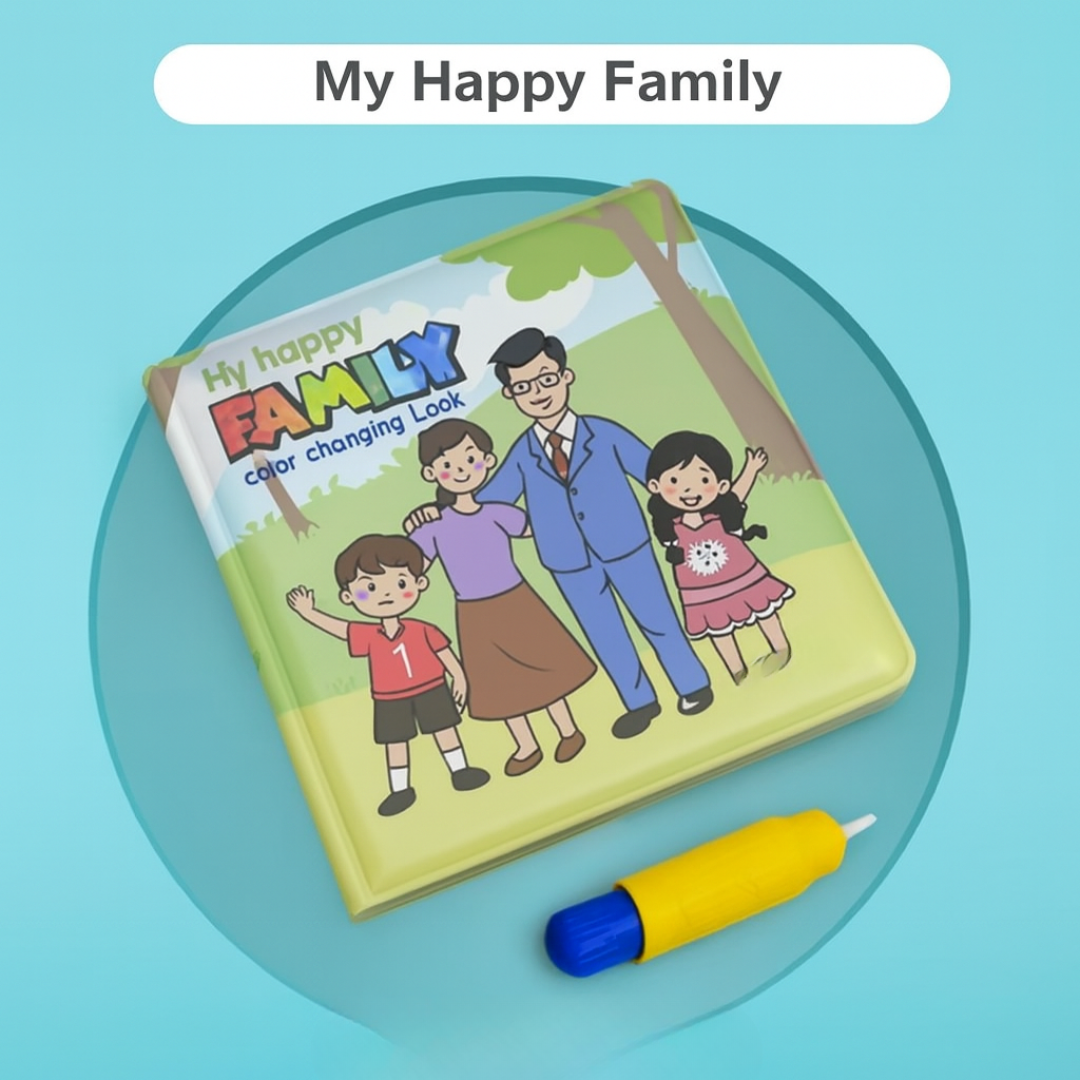 Montessori Water Coloring Book