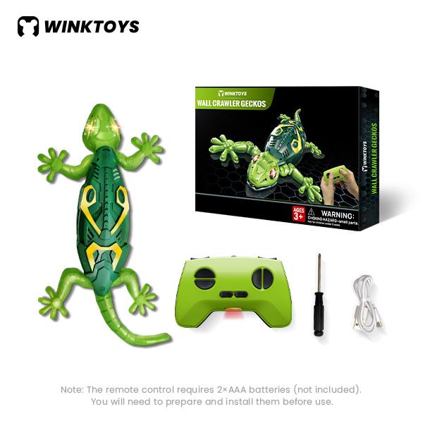 Wall Crawler Gecko, Winktoys Remote Control Toy