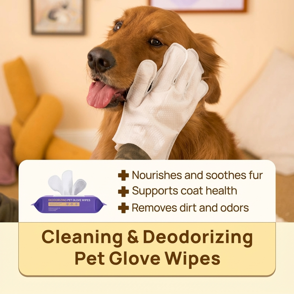 PawFresh 5-in-1 Grooming Glove
