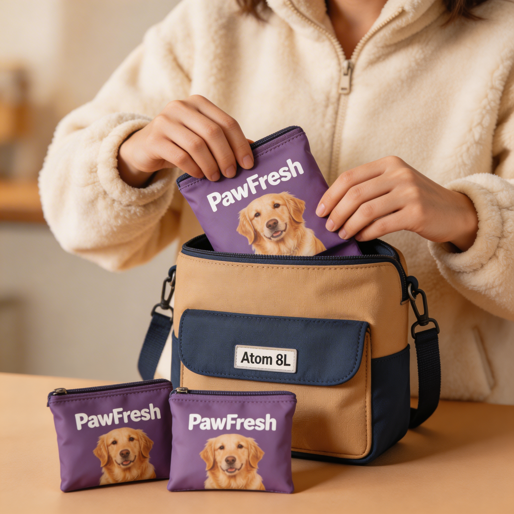 PawFresh 5-in-1 Grooming Glove