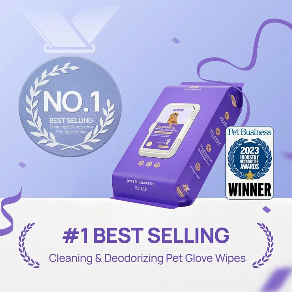 PawFresh 5-in-1 Grooming Glove
